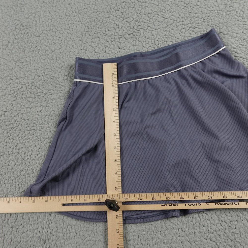 NIKE Dri Fit Mini Slip Tennis Skirt Womens Small Lavender Golf Skort Pleated Run - Picture 5 of 12